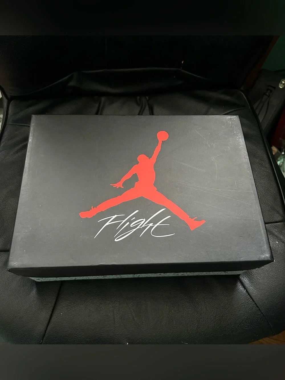 NIB Air Jordan White Leather Retro 4 Sneakers